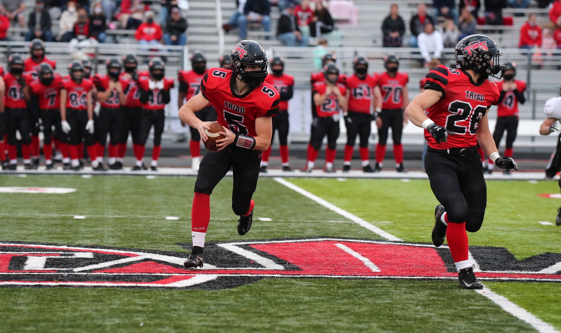 Highland vs. Triad football